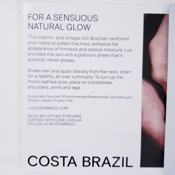 ⭐4/$15 Costa Brazil Lua Moonlight Body Oil - Picture 3 of 4